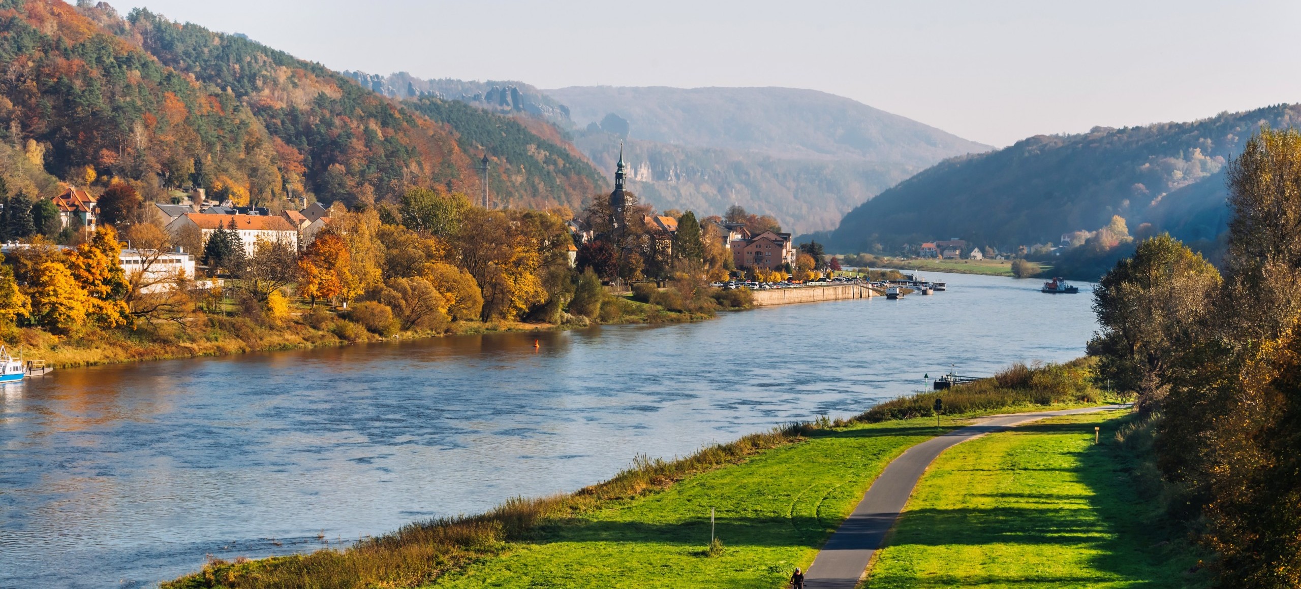 Herbststimmung in Bad Schandau