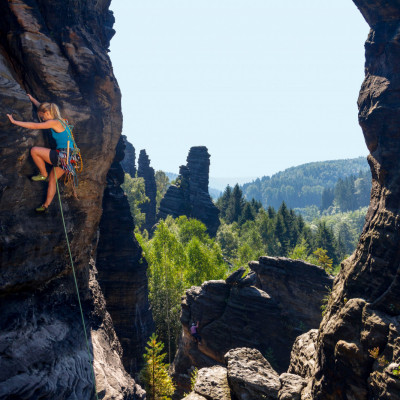 Abenteuer im Elnsandsteingebirge