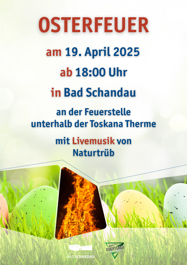 Osterfeuer 2025 - Plakat