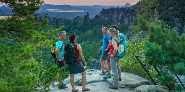 Wanderung zu den Schrammsteinen