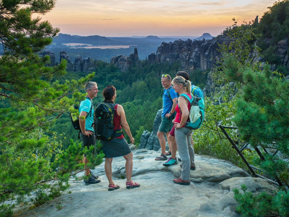 Wanderung zu den Schrammsteinen