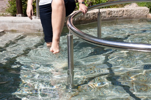 Wassertreten nach Sebastian Kneipp