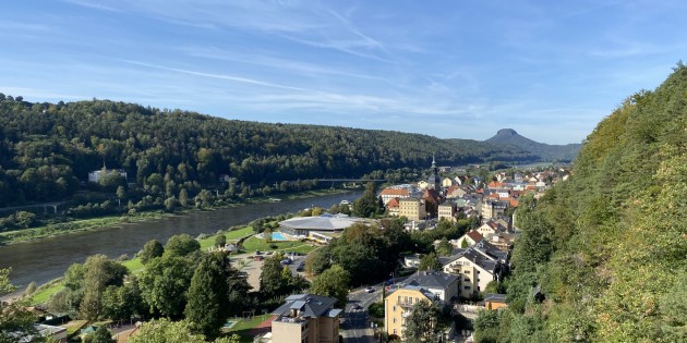 Aussicht auf Bad Schandau
