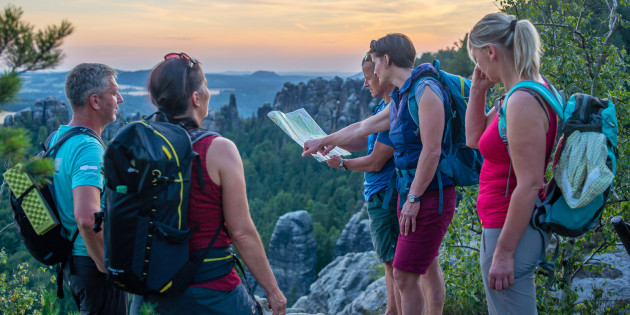 Wanderung zu den Schrammsteinen