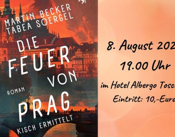 Lesung - die feuer von prag - startseite