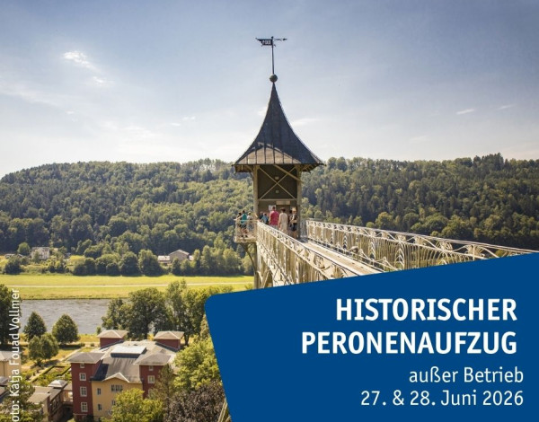 Personenaufzug außer Betrieb